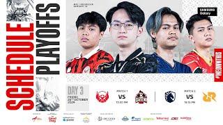  LIVE | MPL ID S14 | Playoffs Day 3 | English