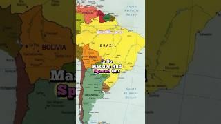 This fact just blows my mind! #brazil #countries #countryfacts #ytshorts #largest #trendingshorts
