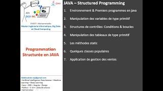 Les bases de la programmation JAVA