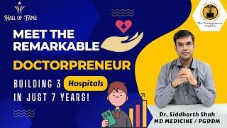 A young Doctorpreneur who has started 3 hospitals in a short span of 7 years.