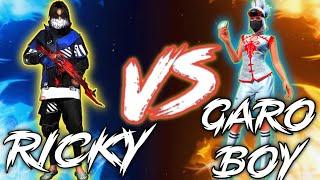 Ricky Gaming vs Garo boy || #Ricky#Gaming