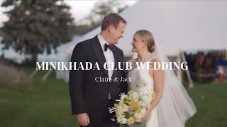 The Minikhada Club Wedding | Heartwarming, Funny Vows | Alma Films Minnesota Wedding Videographer