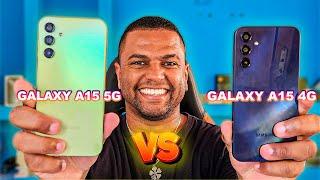 GALAXY A15 4G VS GALAXY A15 5G