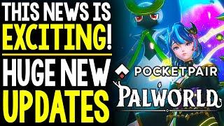 HUGE NEW PALWORLD UPDATES! The FUTURE of Palworld, Free to Play Rumors SHUTDOWN + More Palworld News