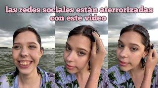 El perturbador video de una mujer rusa en el mar que está aterrorizando las redes