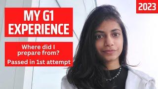 MY G1 DRIVING TEST EXPERIENCE 2023  | INTERNATIONAL STUDENT IN CANADA