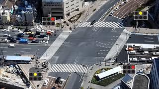 日本交通燈運作 日本紅綠燈 Traffic Light Signal in Japan 日本の交通信号機