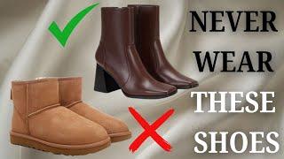 "Elegant Women NEVER Wear These Shoes!" | HOW TO BE AN ELEGANT WOMAN