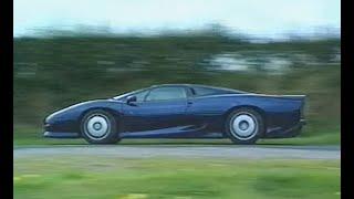 Jaguar XJ220: BBC Top Gear - 1992 - Road Test with Tiff Needell