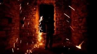 Steel wool fire spinning