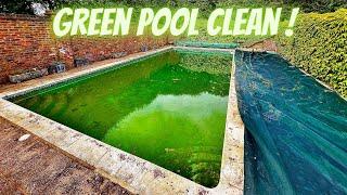 GREEN POOL CLEAN With a review of the Dreame Z1 Pro 