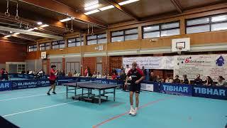 N. Reindl (TTR 2270) vs. S. Noda (TTR 2389) - TTC Kist gg. TTC Bietigheim-Bissingen (3. Bundesliga)