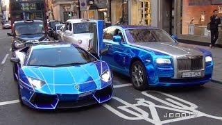 The Great Arab Supercar Invasion in London, Summer 2015