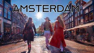 Exploring the Streets of Amsterdam | 4K HDR