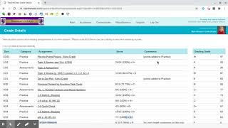 Checking for Grades/Missing Work in TeacherEase