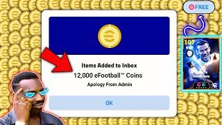 How To Get Free 12000 Coins & Free Gareth Bale In eFootball 2025 Mobile