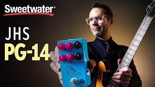 JHS PG-14 Paul Gilbert Signature Distortion Pedal Demo with Paul Gilbert and Josh Scott