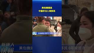 美包機遣返中國非法入境移民｜ #新唐人電視台