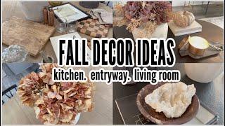 FALL DECORATING IDEAS 2024 || MINIMAL FALL DECOR || CLEAN AND DECORATE WITH ME