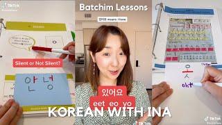 How to Read Batchim (Final Consonant) in Korean. #koreanalphabet #koreanlanguage