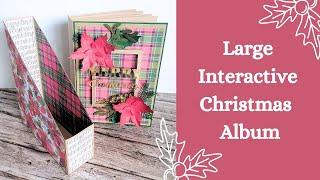 Large Interactive Christmas Album | Crafting with Helen