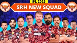 IPL 2025 - Sunrisers Hyderabad Team Full Squad | SRH New Squad 2025 | SRH Team 2025 Players List