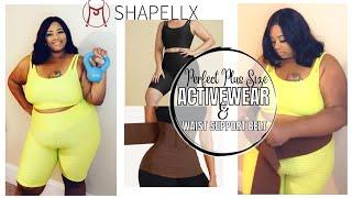 The PERFECT Plus Size Bandage Waist Trainer ⎮ Mini Gym Workout ⎮SHAPELLX