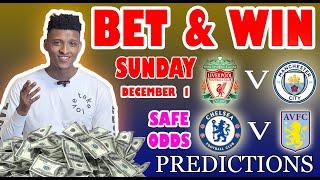 Football Prediction Today 01-12-2024 |  Betting tips Today | Safe investments