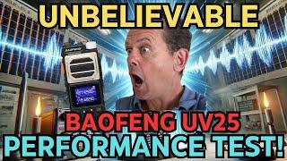 UNBELIEVABLE BAOFENG UV-25 Performance Test! #hamradio #antenna #baofeng #walkietalkie #iss