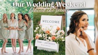 Our Wedding Weekend Vlog | Behind the Scenes of my Wedding Morning, Married in the Mountains of NC