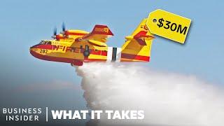 How The $30 Million 'Super Scooper' Plane Was Built To Fight Wildfires