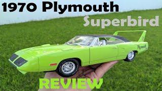 1970 Plymouth Superbird diecast review (1/18 scale) by Ertl