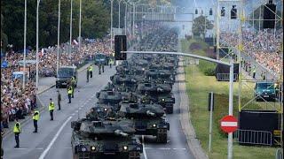 Найбільший військовий парад в історії Польщі.Poland celebrates Armed Forces Day with military parade