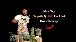 Tequila & Chilli cocktail Home Recipe #tequila #cocktails #recipes #cocktailbar #Malayali #home