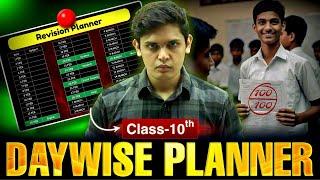 Class 10th- Day Wise Plan to Score 95%| Study and Revise in Next 7 Days | Prashant Kirad