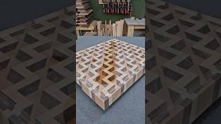 Pair of 20x24" 3D Zigzag Boards Pt 2/2 #short #shorts #shortvideo #woodworking #woodwork