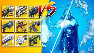 Arcstrider vs EVERY Exotic Heavy Weapon