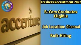 Accenture recruitment 2022 for Graduates || Accenture Off Campus Drive 2022 || RR Digital