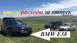 Итоги BMW E38 Поездка в отпуск