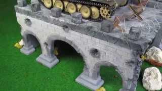 Diorama WW2 für Panzer von Tamiya/Henglong(Airbrush) www.d-worldtech.de