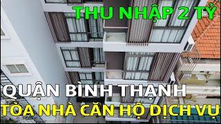 Bán tòa nhà căn hộ dịch vụ TPHCM đường NGUYỄN CỬU VÂN, Quận BÌNH THẠNH -  SK657