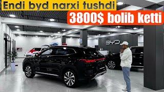 Xushxabar BYD salonda narxlar quladi BYD narxlari 2024