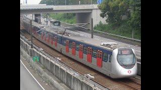 港鐵屯馬綫：東行全程--烏溪沙方向 (通車一週年) (2022年IKK Train版本) (行車片段)