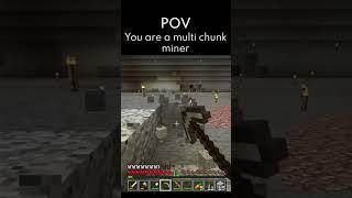 Lore of a multi chunk miner part 74 #minecraft #lore