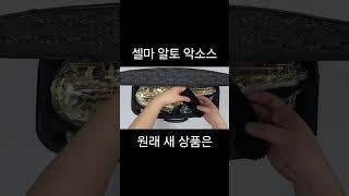 셀마 알토 악소스 언박싱 #색소폰 #색소폰연주 #악기