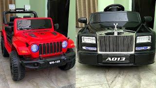 RC Jeep Wrangler & RC Rolls-Royce Car Unboxing & Testing!! 