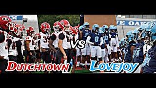 Lovejoy High School vs Dutchtown High School Exclusive Football Match Up - (Full Game Highlights)