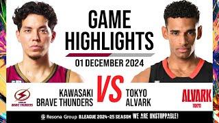 Kawasaki Brave Thunders vs. Alvark Tokyo - Game Highlights