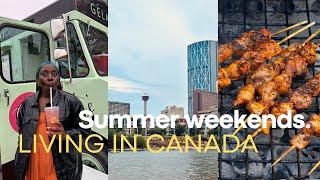 #33 SUMMER WEEKENDS in Calgary, places to visit,street food,downhill carting,hair|Living in Canada