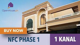 Luxury Living: Cinematic Walkthrough of a 1 Kanal House in NFC Phase 1, Lahore